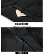 Top Grade Designer New Brand Men Parka Jacket Thick Casual Fashion Hooded Cropped Windbreaker Quilted Bubble Coats  Mens Clothes