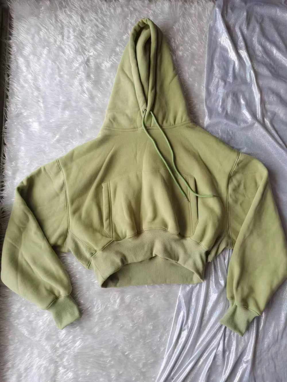 Wholesale Fleece Hoodie with Jogger Pant Sweat Suit Fall Winter 2 Piece Set Tracksuit Women Sports Outfit Two Piece Solid Casual