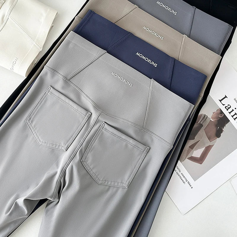 High Waist Pocket Leggings – Slim Fit Yoga Pants