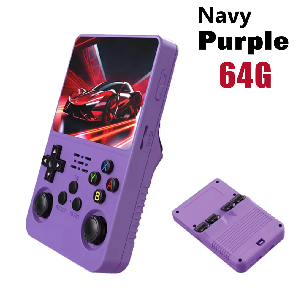 BOYHOM 256G/128G/64G R36S ARKOS 2.0 Retro Handheld Game Console 3.5'' IPS screen,Portable Pocket Game Player for  children gift