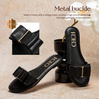 2026 NEW Slippers high quality PU flat women's shoes red shoes luxury brand new listing