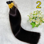 Ombre Straight Bulk Braiding Hair 100% Brazilian Virgin Remy Human Hair Extensions 613 Blonde Color Natural Hair Piece