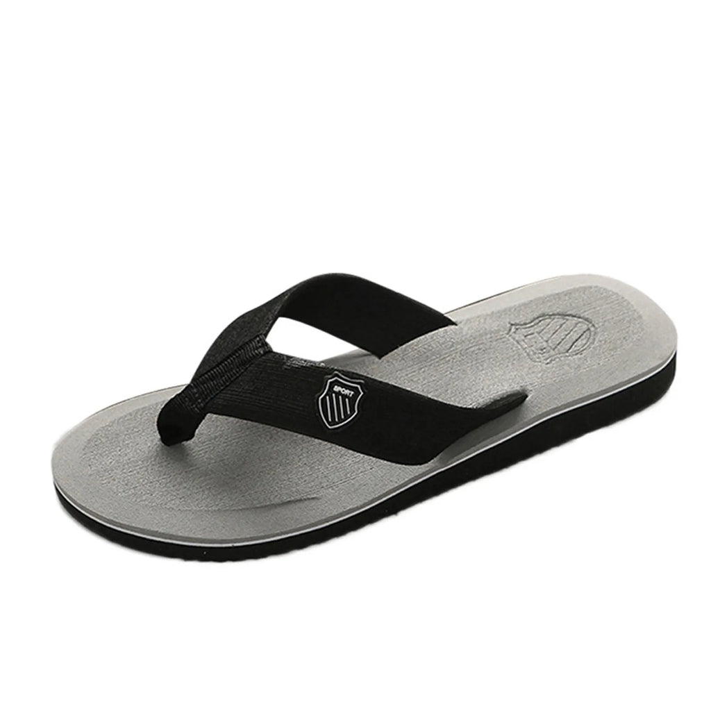 Men'S Flip Flops Simple Men'S Flip Flops Lightweight Casual Slippers Non-Slip Clip Foot Beach Vacation Seaside Play Comfortable