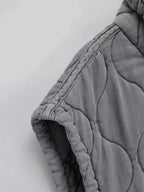 2023 Autumn Winter Fashion Washing Waistcoat Vintage Sleeveless Female Outerwear Chic Vest Tank Top Women Standing Collar Light