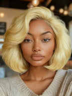 300% Density 13x4 Lace Front wig Short Bob Human Hair Wigs Straight Brazilian Hair Wigs for Women