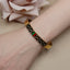 18 K Gold Plated Stainless Steel  55 MM Red/Green Bangles  , Fashionable Jewelry For Men And Women Wholesale