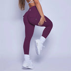 High Waist Gym Leggings – Peach Lift Yoga Pants