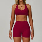 2/3-Piece Activewear Set – Sports Bra & High Waist Leggings