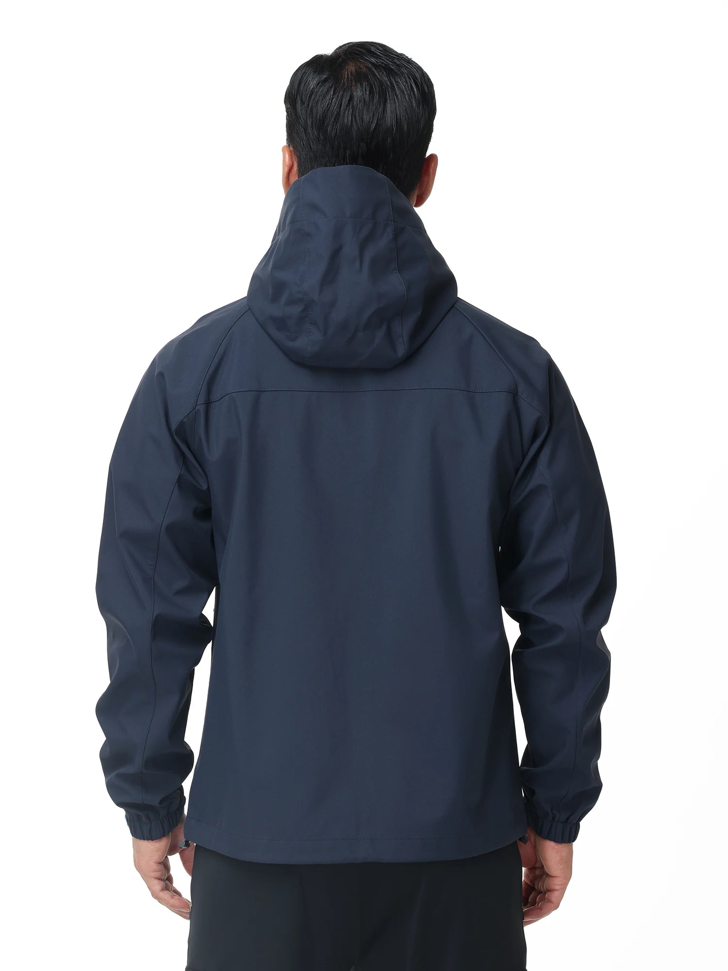 Men's Outdoor Waterproof Windbreak Jacket Lightweight Coat for Camping Hiking Cycling Fishing with Inner Pocket