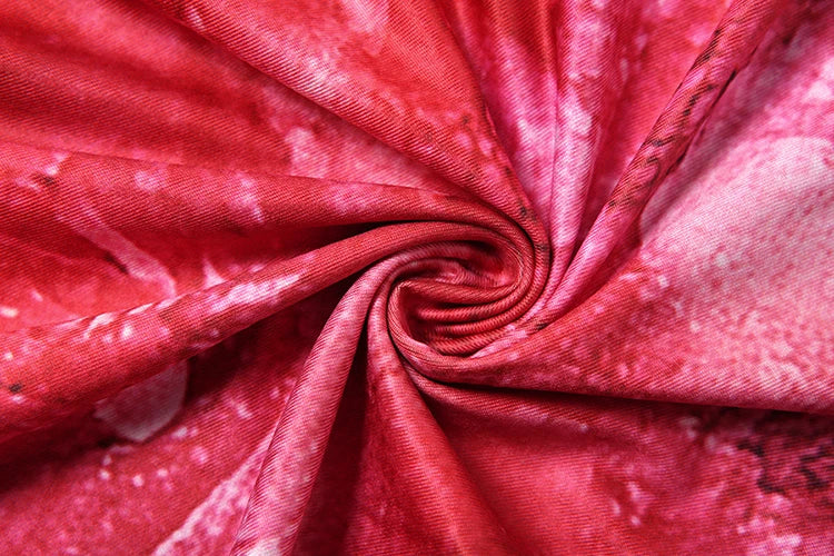 Weird Puss Tie-Dye Print Dress Women Bandage Halter Backless Irregular Hollow Ruched Knot Tie-Dye Ribbon Slits Sexy Long Bodycon