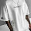 Men's summer 100 cotton fashionable casual sports loose Boston city slogan printed round neck short sleeved T-shirt top