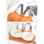 Push Up Sports Bra – Fitness Yoga Tank Top