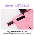 VECTOR Ski Pants Boys Girls Children Outdoor High-quality Windproof, Waterproof and Warm Snow Winter Ski Snowboard Pants Brand