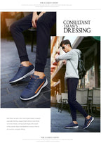 Shoes for Lace Up Footwear Vulcanized Men Leather Sneaker Waterproof Casual Comfortable Men's Sneaker Man Shoe Masculino