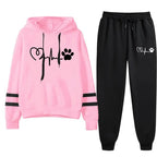 Women's Tracksuit Daily Casual Fashion Hoodies Hot Sale Single Piece Stripe Sweatshirt and Pants Comfort Outdoor Jogging Quality