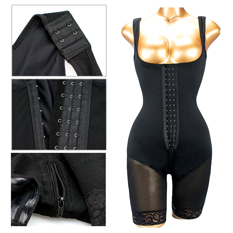 Fajas Reductoras Body Shaper Slimming Sheath Flat Belly Shapewear Tummy Control Bodysuit Postpartum Bodices Girdles Woman Corset