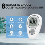 LinkSun G-425-1 Blood Glucose Meter Kit 50/100pcs Test Strips Lancets for Diabetes Monitor Digital Glucometer Blood Sugar Meter