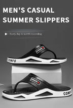 Summer Men's Flip-flops Sports Beach Sandals Men Casual Outdoor Fashion&trend Comfortable Shoes House Flip Flops Home Shoes