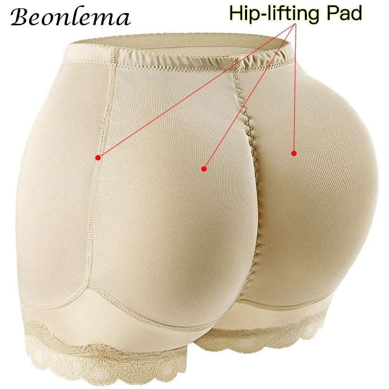 Body Shaper Underwear With Hips Pads Filler Sexy Big Butt Enhancer Control Panties Belly Smooth Shapewear Fake Buttock Plus Size Secondary image