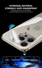 3Pcs Back Hydrogel Film For Apple iPhone 17 16 Pro Max Air Full Cover Screen Protection Clear Film HD Stickers Phone Accessories