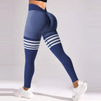 V Back Yoga Leggings – High Waist Scrunch Pants