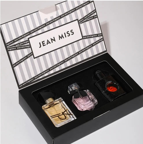 3*30ML Set of Floral Scented Perfume for Women Men Scent Lasting Fragrance Pheromone Eau De Parfum High Quality Gift Box