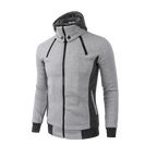 2024 New Autumn Men Sweatshirts Long Sleeve Jacket Hoodie Zipper Closure Jacket Male Hoodies Sweatshirt Slim Fit Male Clothing