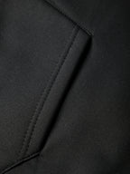 Winter Lambswool Zipper Hoodies Thicken Warm Jackets Long Sleeve Sweatshirts Casual Sports Fleece Black Coats Hooded Men Coat To