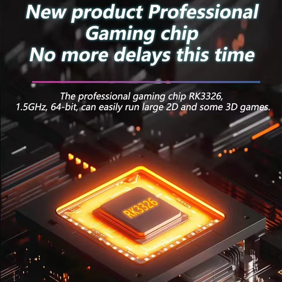 Open Source R36Max 4 Inch IPS Screen Retro Handheld Video Game Console Linux System Portable Pocket Game Player RK3326 Chip