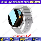 Xiaomi Women Bluetooth Call Smart Watch HeartRate Blood Pressure Monitoring Smartwatches Waterproof Men Smartwatch Android IOS
