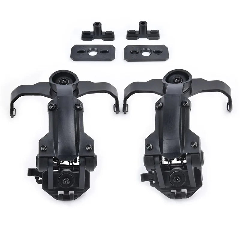 WADSN Tactical Fast Rotation Helmet Rail Mount Adapter Headset Bracket For Comtact Sordin Headphone Fit Wendy ARC Rail Base