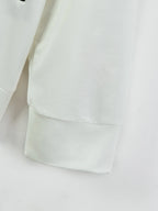 New Fashion Men's Jacket - pure color casual long-sleeved coat with pleated sleeves, suitable for spring and autumn seasons.