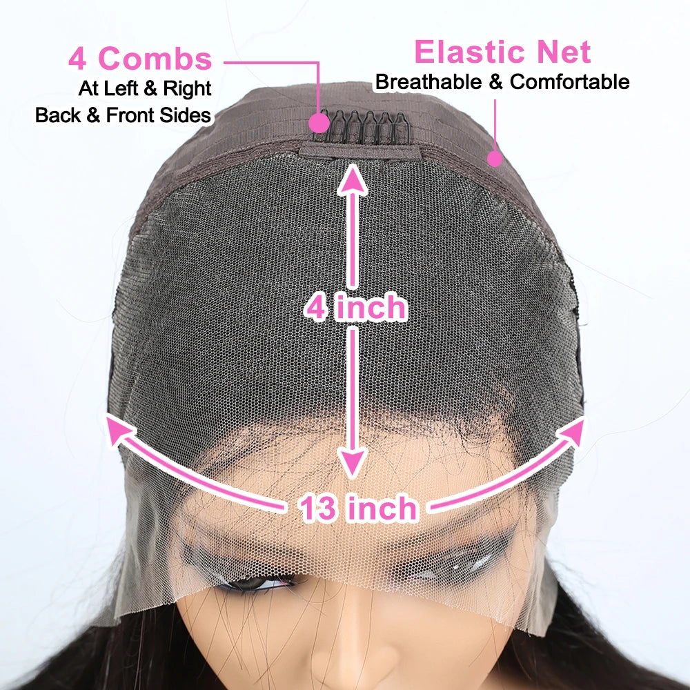 Kinky Curly Human Hair Bob Wig Water Lace Front original Human Hair Wigs For Women PrePlucked Brazilian 13x4 Lace Frontal Wig