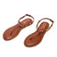 2026 Sandals Summer Women's Shoes Thin Bottom Flat Spaghetti Straps Casual Sandals Luxury Brand New