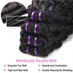 Burmese Curly Hair Bundles Raw Human Hair 1/3/4 Bundles Pixie Curly 100% Unprocessed Human Hair Weave Extensions For Women Wavy
