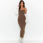 Satin Slip Sleeveless Backless Maxi Dress Women 2025 & 2026 Y2k Summer Bodycon Elegant Sexy Outfits Ladies Birthday Party Club Sundress