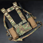 Tactical The Thing 1 MK3 MK4 D3CRM Chest Rig Extended Chassis MOLLE Hunting Shooting Airsoft Magazine Pouch Radio Holster Gear