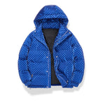 Supzoom New Arrival Casual Mens Winter Trendy Hooded Bread Couple Bright Face Starry Thickened Coat Cotton-padded Jackets