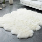 Nordic style Villa living room Tatami Australian wool carpet Pure wool sheepskin Bed blanket mattress 8Sheet stitching