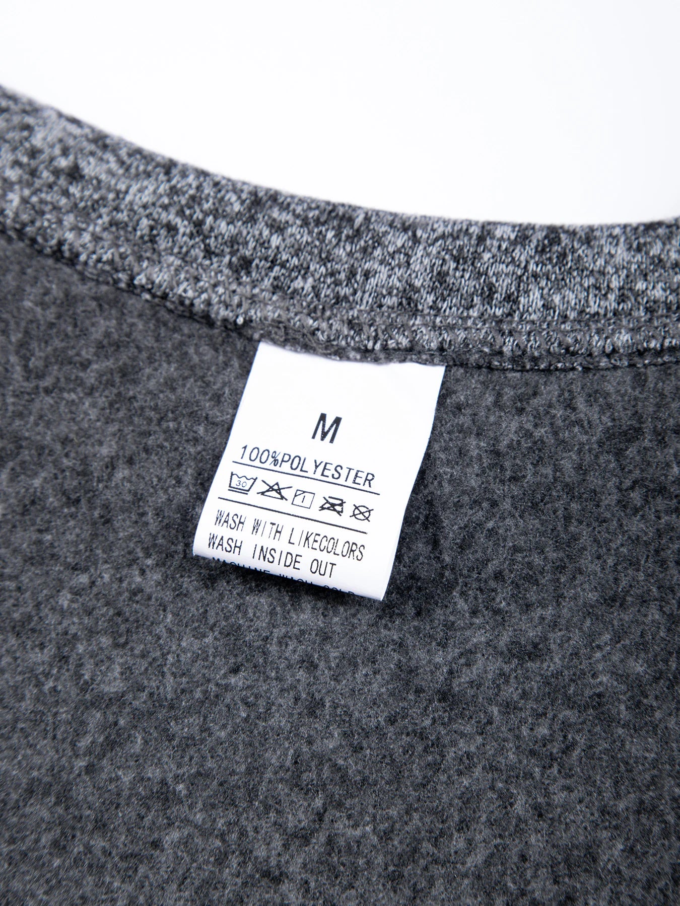 New Mens Round Neck Sweatshirt Solid Color Loose Casual Pullover Men Fashion Warm Long Sleeve Hoodies Men Clothing