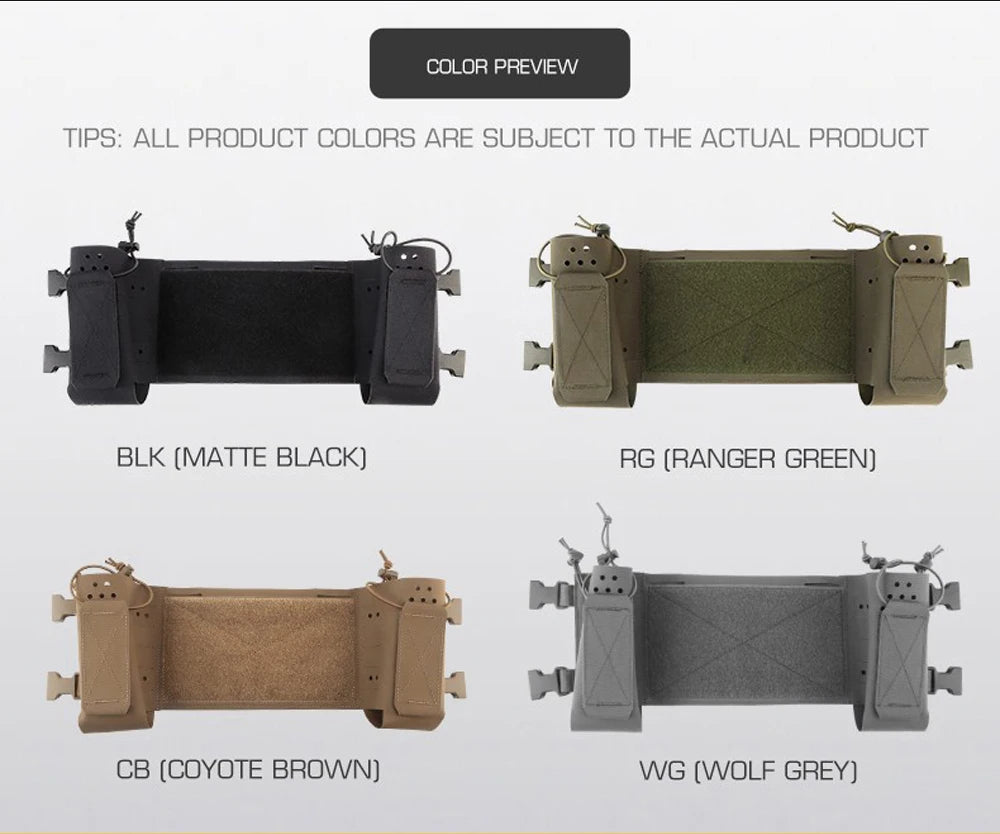 Tactical The Thing 1 MK3 MK4 D3CRM Chest Rig Extended Chassis MOLLE Hunting Shooting Airsoft Magazine Pouch Radio Holster Gear