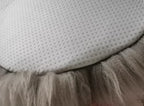 35/40/45CM 100% Pure Sheepskin Wool Hairy Floor Carpet Rugs Round Chair Cushion Seat Pad Covering Soft