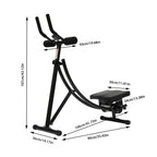 Abdominal Crunch Core Abdominal Workout Exercise Ab Trainer Machine Coaster Abdominal/Core Fitness for Home&Gym