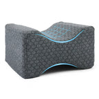 Leg Pillow, Side Pillow, Memory Foam Knee Pillow with Side Sleeping Belt, Leg Knee Pillow with Removable and Washable Cover