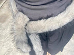 New Spicy Girl Subculture Plush Waist Belt Women Cute Furry Warm Scarf Y2K Sexy Long Faux Fur Waist Punk Dancing Prop 180 cm