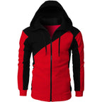 2024 New Autumn Men Sweatshirts Long Sleeve Jacket Hoodie Zipper Closure Jacket Male Hoodies Sweatshirt Slim Fit Male Clothing