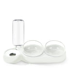 Pet Automatic Feeders 3 Bowl Pet Water Dispenser Feeders Large-diameter Dog Basin Cat Bowls Pet Automatic Feeders Wholesale