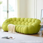 Compressed vacuum cross-border honeycomb pull-point bubble sofa special-shaped hall football three-person lazy sofa