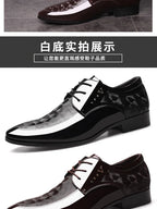 Oxfords Leather Men's Shoes Casual Dress Men Lace Up Breathable Formal Office for Man Big Size 38-48 Flats 2026