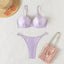 Sexy Push Up Bikinis Sets for Women Swimwear Micro Thong Swimsuits Back Kontted Bathing Suit Brazilian Bikini Mujer Beachwear